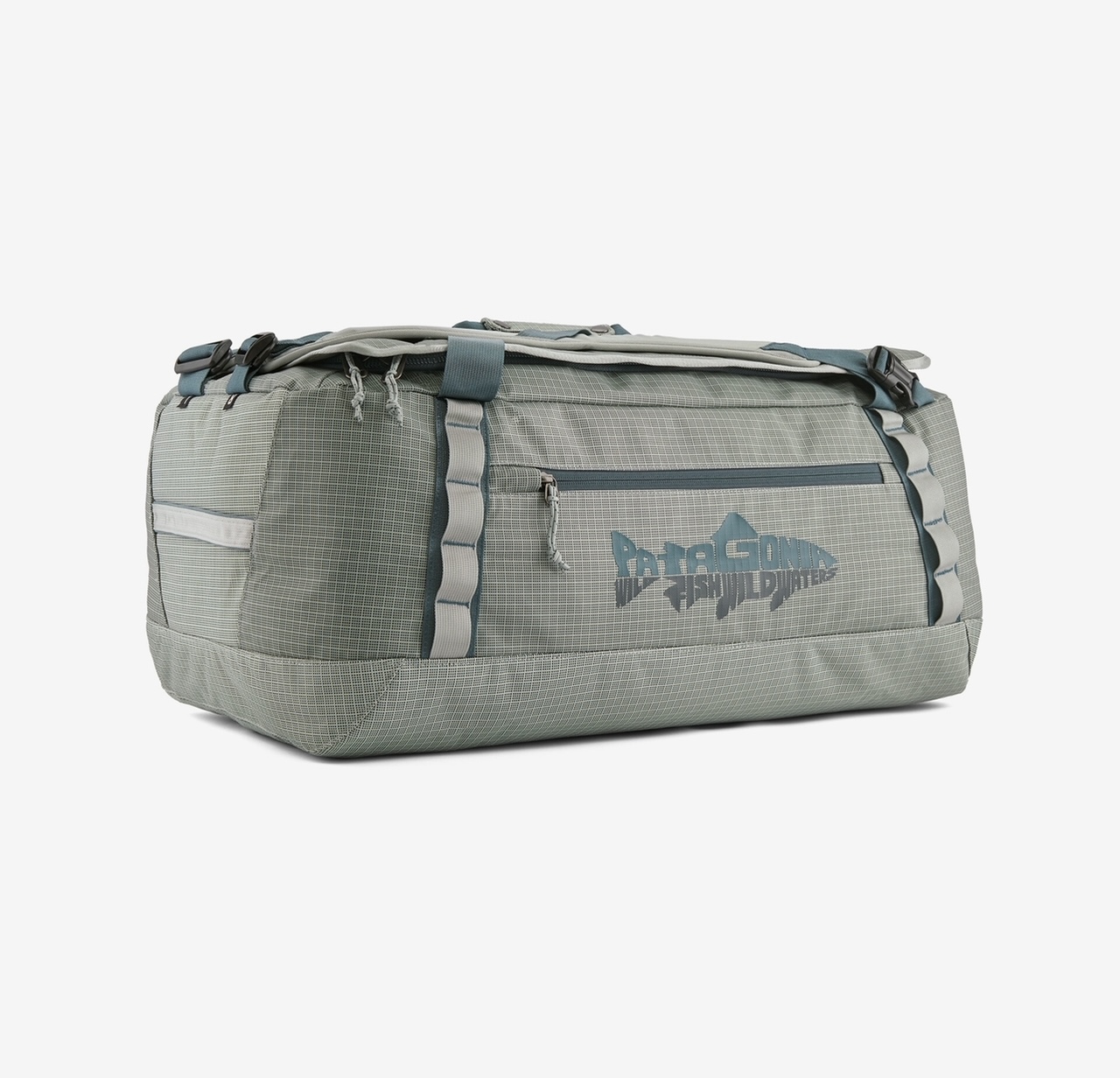 Patagonia Black Hole Duffel Bag 55L - Matte Wild Waterline: Sleet Green